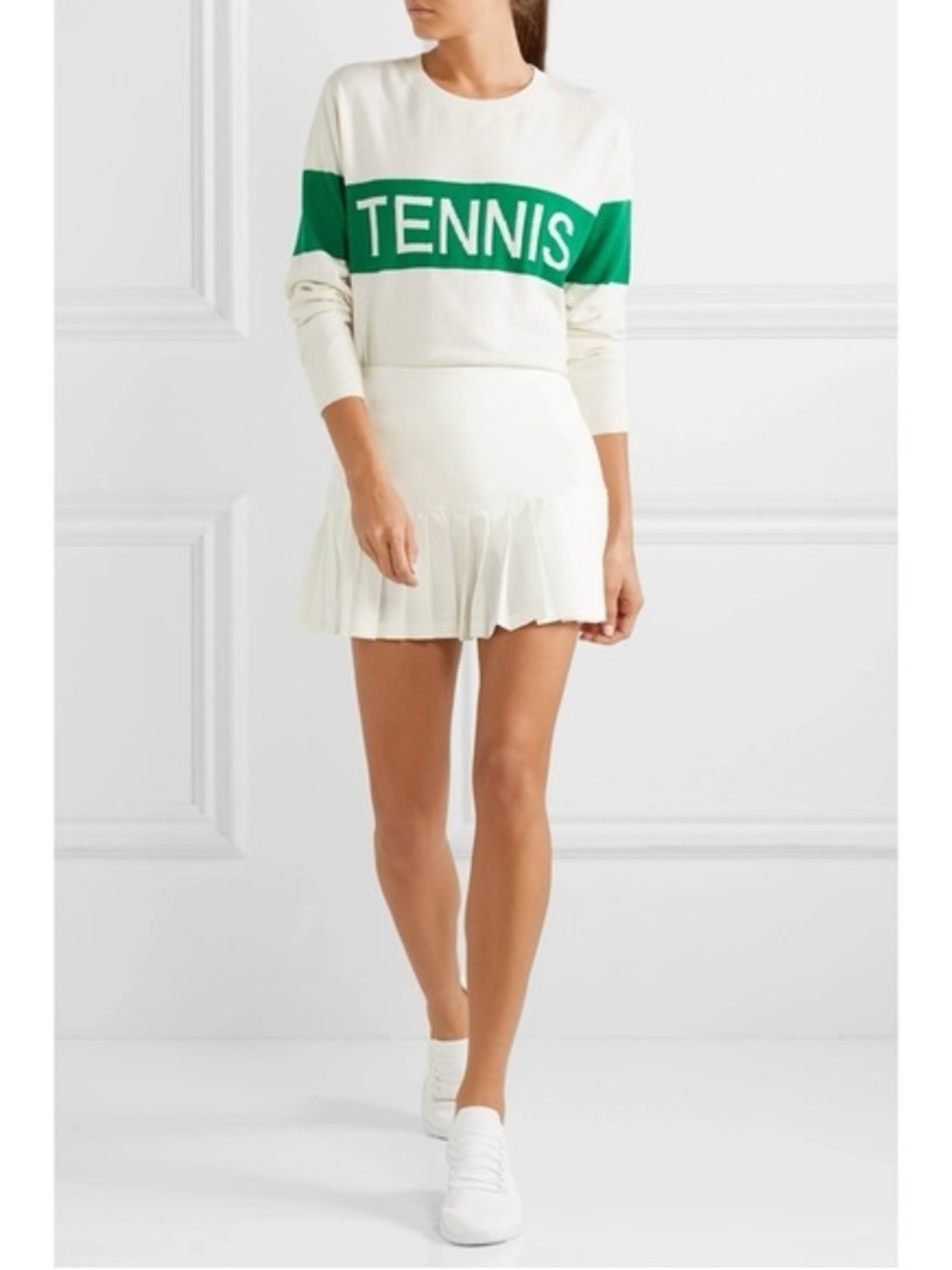 Tory Sport Cashmere Tennis Sweater